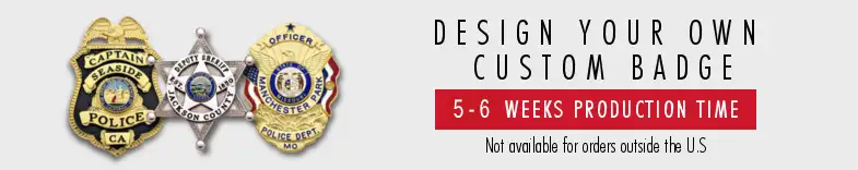 Design and view your own custom made badge online before you buy